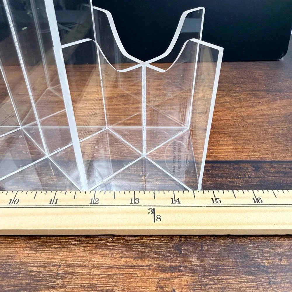Van Horn Hayward Acrylic 5 Votive Candleholder Mid Century Modern Houston